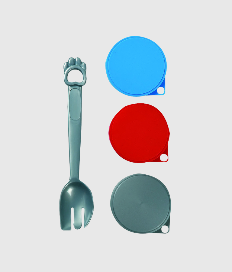 Flamingo "Reese" Pet Food Can Lid & Spoon Set - Image 2